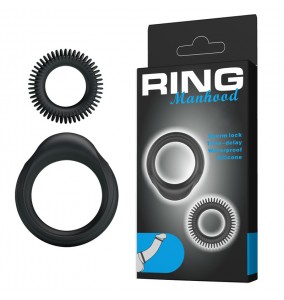 BAILE Male Delay Cock Rings Set A